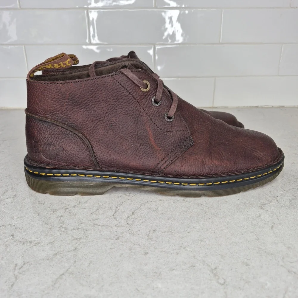 Dr. Martens Sussex Chukka Boot Slip Resistant 12 Brown Mens